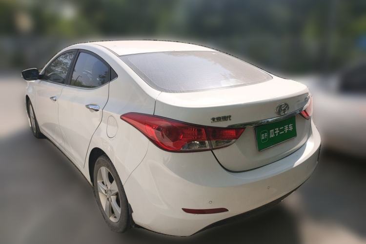 Used Hyundai Elantra (5th Generation / Langdong) 2013 1.6L Automatic Luxury Model Rear Left 45 Deg