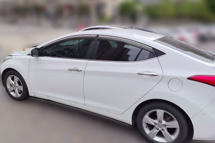 Used Hyundai Elantra (5th Generation / Langdong) 2013 1.6L Automatic Luxury Model Rear Left 45 Deg