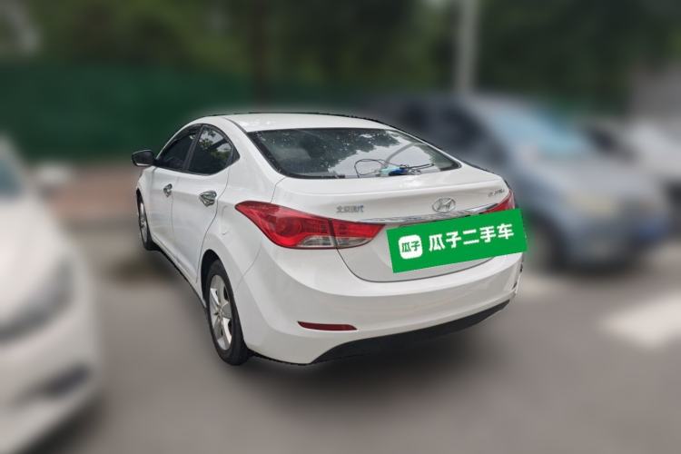 Used Hyundai Elantra (5th Generation / Langdong) 2013 1.6L Automatic Leading Model Rear Left 45 Deg