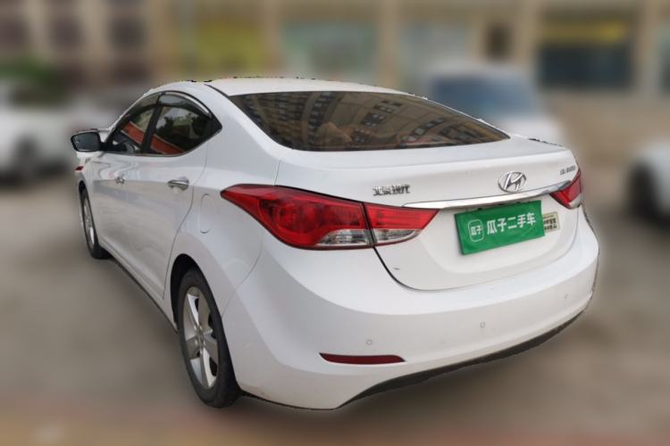 Used Hyundai Elantra (5th Generation / Langdong) 2013 1.6L Automatic Luxury Model Rear Left 45 Deg