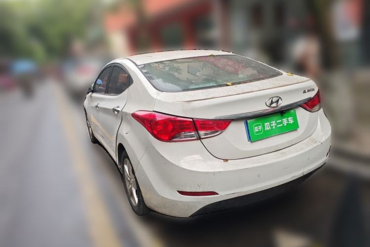 Used Hyundai Elantra (5th Generation / Langdong) 2013 1.6L Automatic Leading Model Rear Left 45 Deg