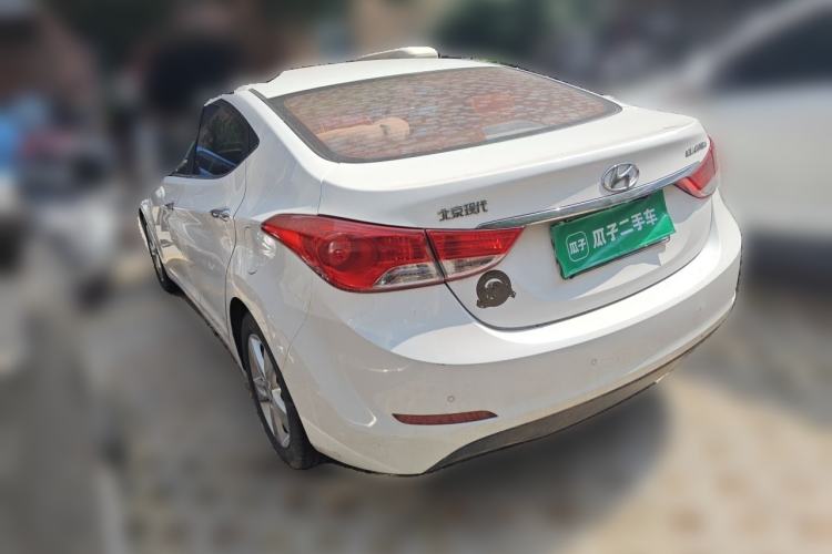 Used Hyundai Elantra (5th Generation / Langdong) 2013 1.6L Automatic Leading Model Rear Left 45 Deg