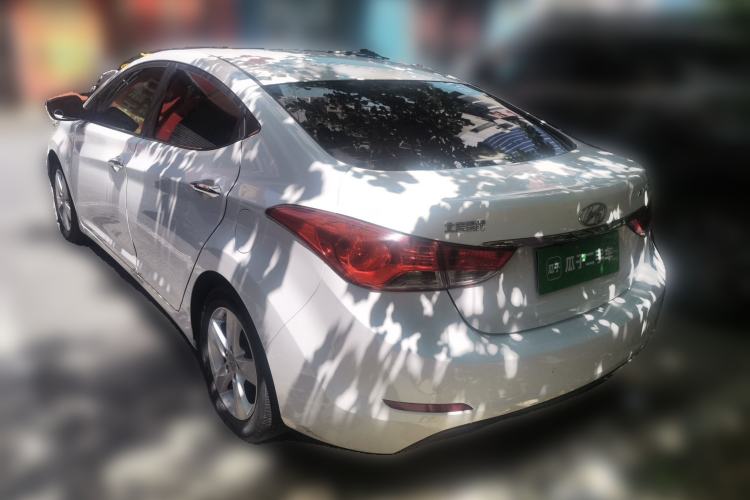 Used Hyundai Elantra (5th Generation / Langdong) 2013 1.6L Automatic Leading Model Rear Left 45 Deg