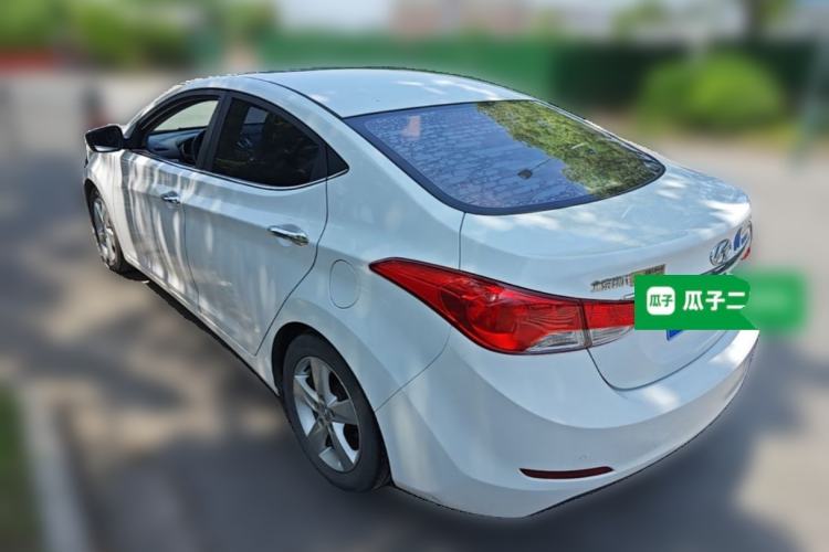 Used Hyundai Elantra (5th Generation / Langdong) 2013 1.6L Automatic Leading Model Rear Left 45 Deg