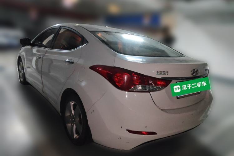 Used Hyundai Elantra (5th Generation / Langdong) 2013 1.6L Automatic Leading Model Rear Left 45 Deg
