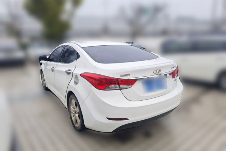 Used Hyundai Elantra (5th Generation / Langdong) 2013 1.6L Automatic Leading Model Rear Left 45 Deg