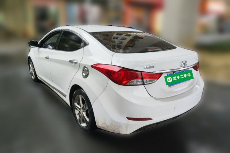 Used Hyundai Elantra (5th Generation / Langdong) 2013 1.6L Automatic Leading Model Rear Left 45 Deg