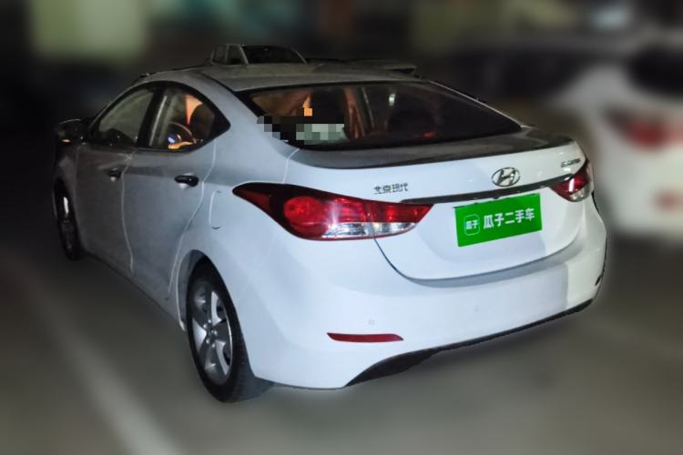 Used Hyundai Elantra (5th Generation / Langdong) 2013 1.6L Automatic Leading Model Rear Left 45 Deg