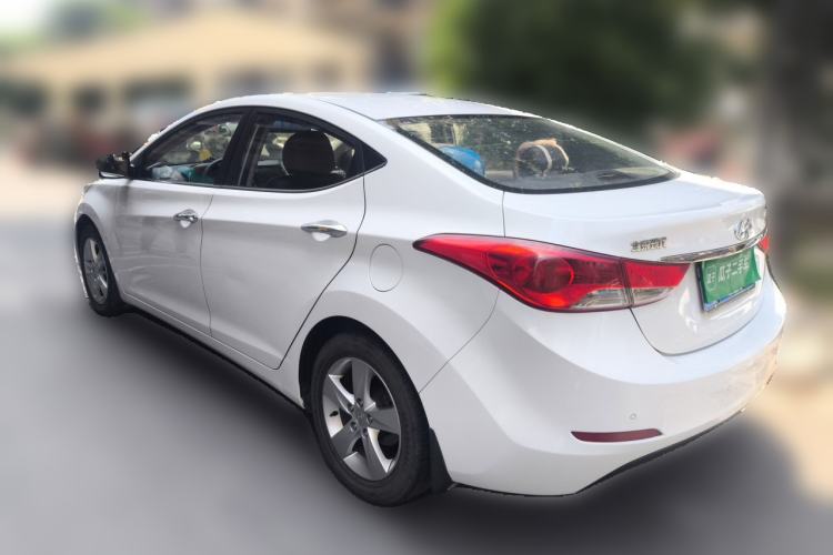 Used Hyundai Elantra (5th Generation / Langdong) 2013 1.6L Automatic Leading Model Rear Left 45 Deg