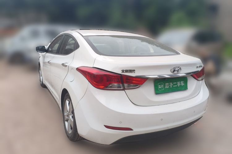 Used Hyundai Elantra (5th Generation / Langdong) 2013 1.6L Automatic Leading Model Rear Left 45 Deg