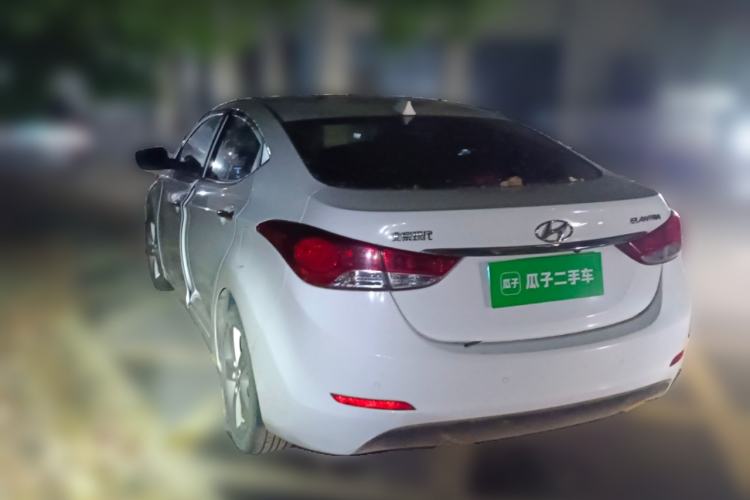 Used Hyundai Elantra (5th Generation / Langdong) 2013 1.6L Automatic Luxury Model Rear Left 45 Deg