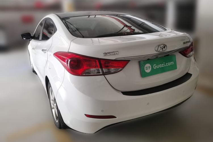 Used Hyundai Elantra (5th Generation / Langdong) 2013 1.6L Automatic Leading Model Rear Left 45 Deg