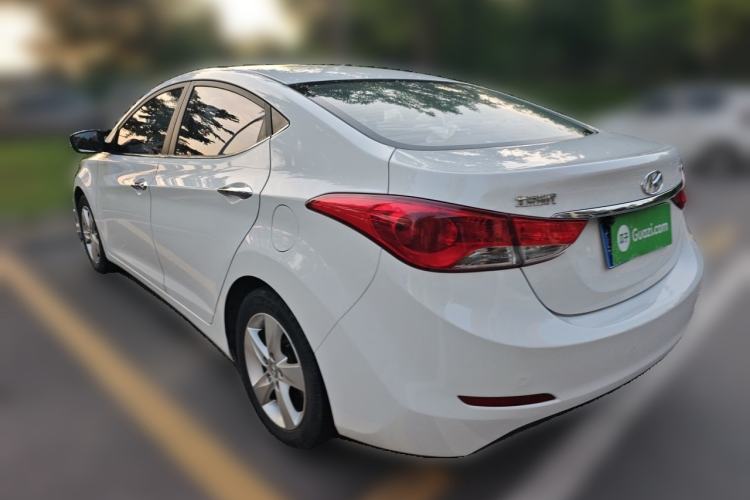 Used Hyundai Elantra (5th Generation / Langdong) 2013 1.6L Automatic Leading Model Rear Left 45 Deg
