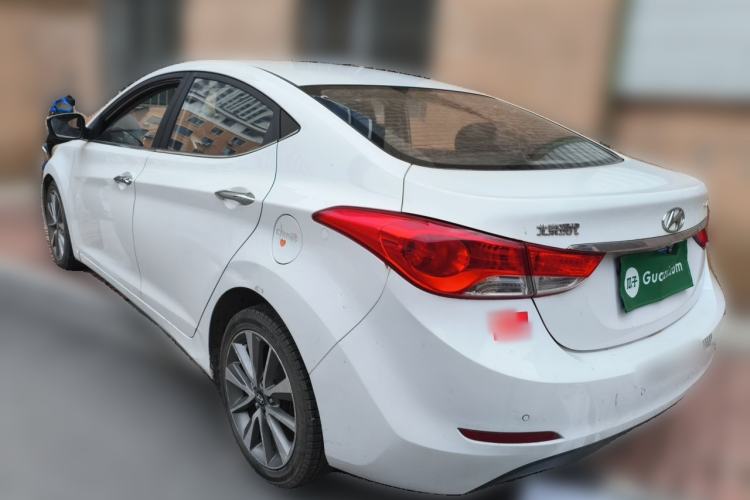 Used Hyundai Elantra (5th Generation / Langdong) 2013 1.6L Automatic Leading Model Rear Left 45 Deg