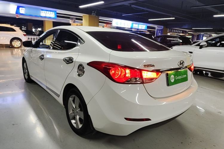 Used Hyundai Elantra (5th Generation / Langdong) 2013 1.6L Automatic Leading Model Rear Left 45 Deg