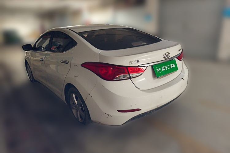 Used Hyundai Elantra (5th Generation / Langdong) 2013 1.6L Automatic Leading Model Rear Left 45 Deg
