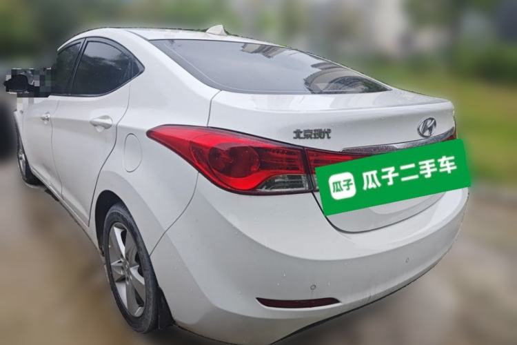 Used Hyundai Elantra (5th Generation / Langdong) 2013 1.6L Automatic Leading Model Rear Left 45 Deg