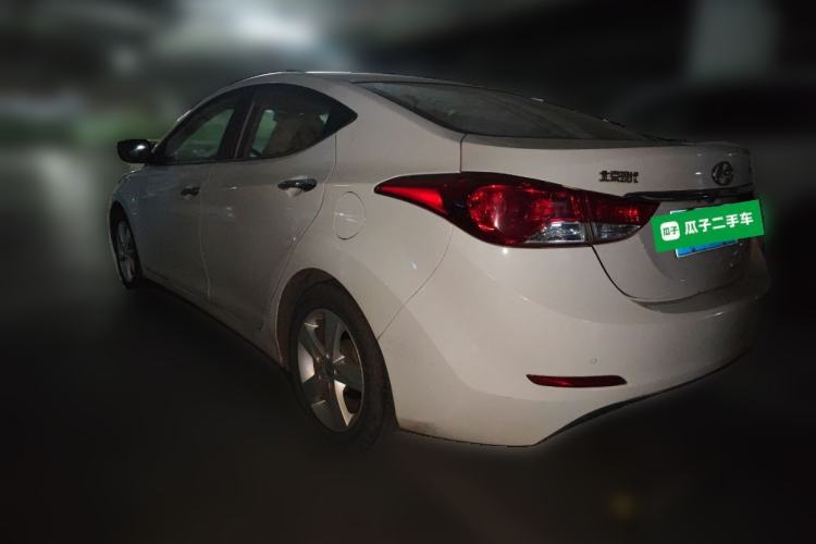 Used Hyundai Elantra (5th Generation / Langdong) 2013 1.6L Automatic Leading Model Rear Left 45 Deg