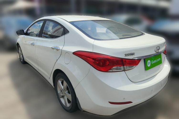 Used Hyundai Elantra (5th Generation / Langdong) 2013 1.6L Automatic Leading Model Rear Left 45 Deg
