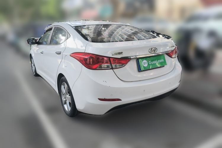 Used Hyundai Elantra (5th Generation / Langdong) 2013 1.6L Automatic Leading Model Rear Left 45 Deg