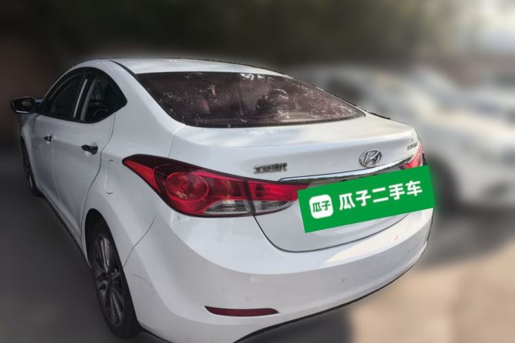 Used Hyundai Elantra (5th Generation / Langdong) 2013 1.6L Automatic Leading Model Rear Left 45 Deg