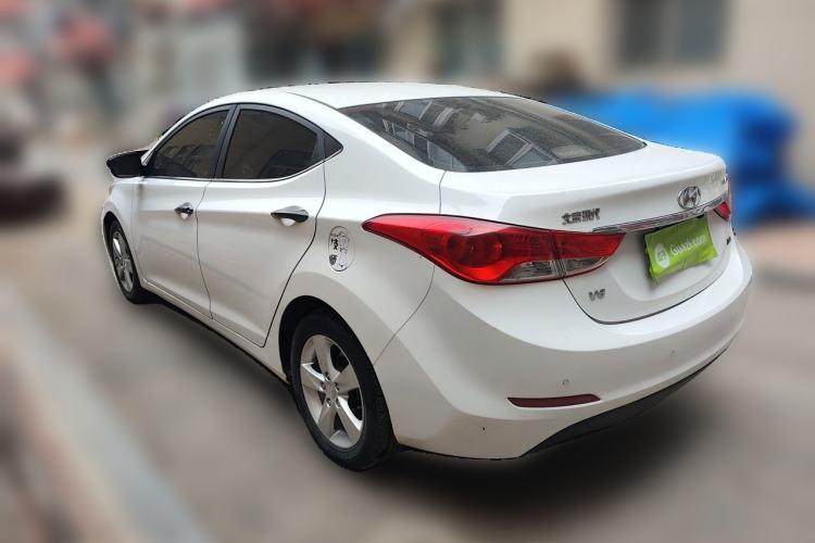 Used Hyundai Elantra (5th Generation / Langdong) 2013 1.6L Automatic Leading Model Rear Left 45 Deg