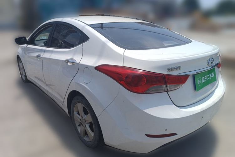Used Hyundai Elantra (5th Generation / Langdong) 2013 1.6L Automatic Leading Model Rear Left 45 Deg