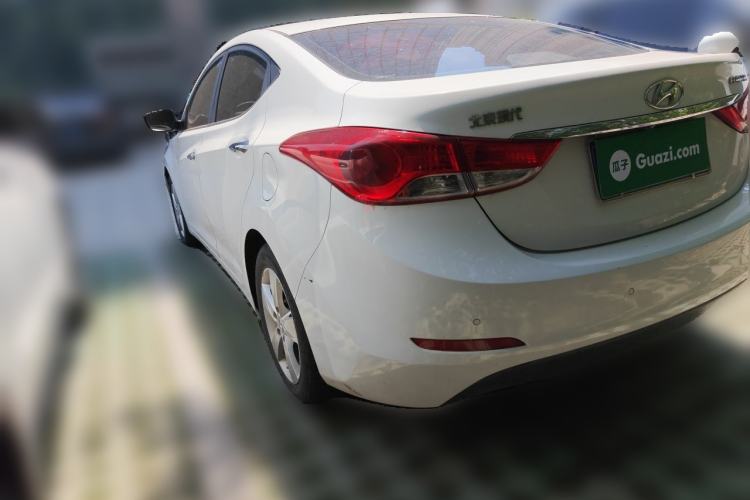 Used Hyundai Elantra (5th Generation / Langdong) 2013 1.6L Automatic Leading Model Rear Left 45 Deg