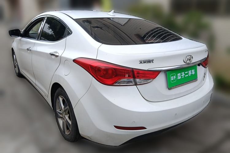 Used Hyundai Elantra (5th Generation / Langdong) 2013 1.6L Automatic Leading Model Rear Left 45 Deg