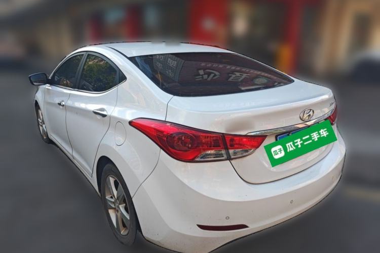 Used Hyundai Elantra (5th Generation / Langdong) 2013 1.6L Automatic Leading Model Rear Left 45 Deg