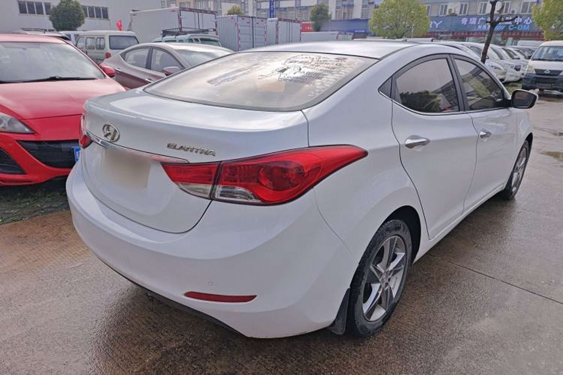 Used Hyundai Elantra (5th Generation / Langdong) 2013 1.6L Automatic Leading Model Rear Right 45 Deg