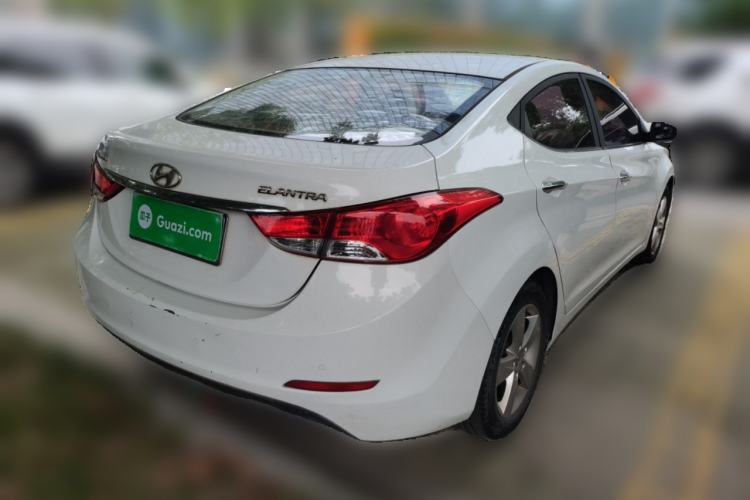 Used Hyundai Elantra (5th Generation / Langdong) 2013 1.6L Automatic Leading Model Rear Right 45 Deg
