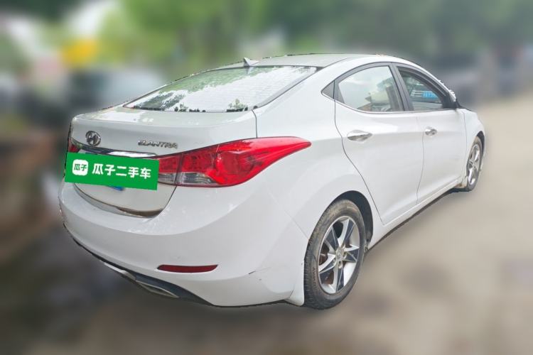 Used Hyundai Elantra (5th Generation / Langdong) 2013 1.6L Automatic Luxury Model Rear Right 45 Deg