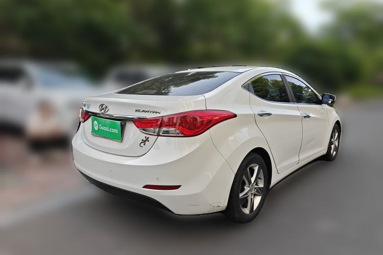 Used Hyundai Elantra (5th Generation / Langdong) 2013 1.6L Automatic Luxury Model Rear Right 45 Deg