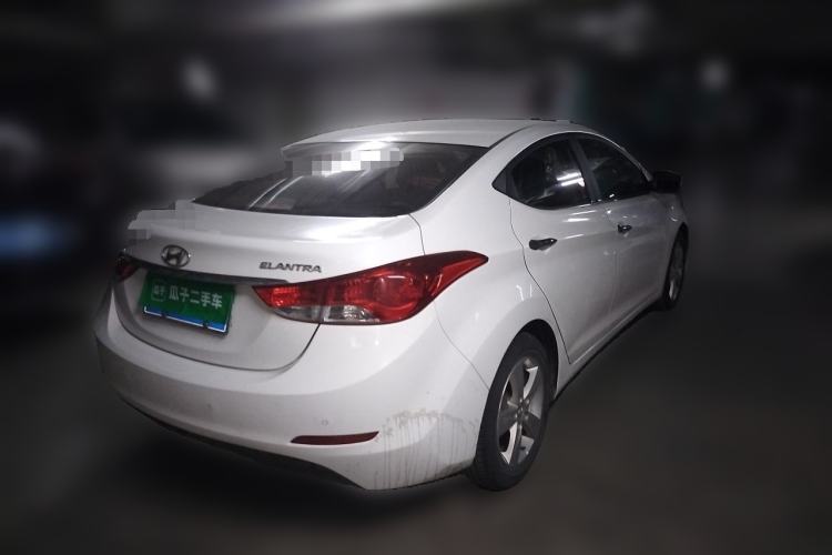 Used Hyundai Elantra (5th Generation / Langdong) 2013 1.6L Automatic Luxury Model Rear Right 45 Deg