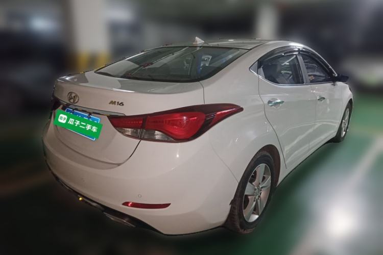 Used Hyundai Elantra (5th Generation / Langdong) 2013 1.6L Automatic Luxury Model Rear Right 45 Deg