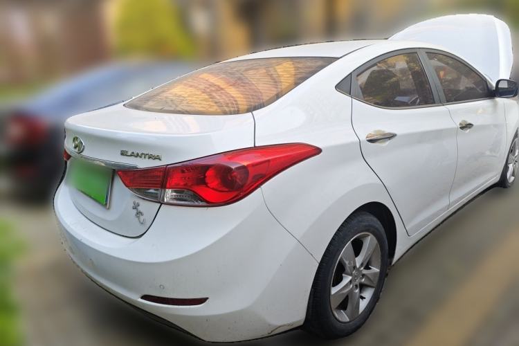 Used Hyundai Elantra (5th Generation / Langdong) 2013 1.6L Automatic Leading Model Rear Right 45 Deg