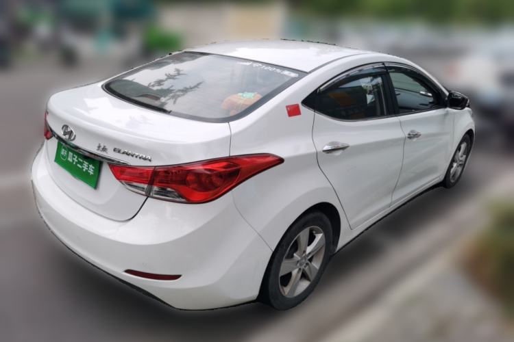 Used Hyundai Elantra (5th Generation / Langdong) 2013 1.6L Automatic Leading Model Rear Right 45 Deg