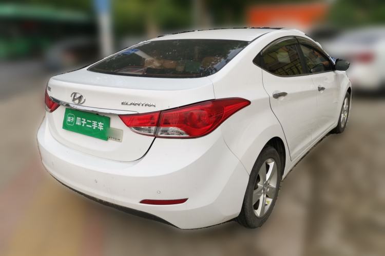 Used Hyundai Elantra (5th Generation / Langdong) 2013 1.6L Automatic Luxury Model Rear Right 45 Deg