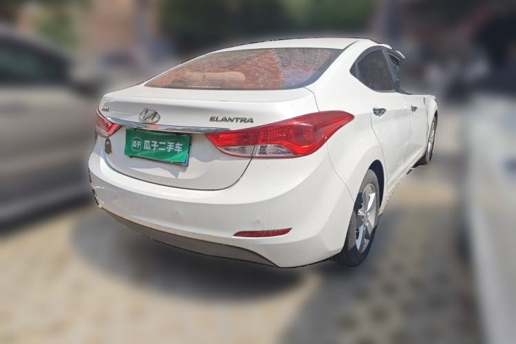 Used Hyundai Elantra (5th Generation / Langdong) 2013 1.6L Automatic Leading Model Rear Right 45 Deg