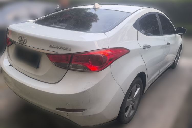 Used Hyundai Elantra (5th Generation / Langdong) 2013 1.6L Automatic Luxury Model Rear Right 45 Deg