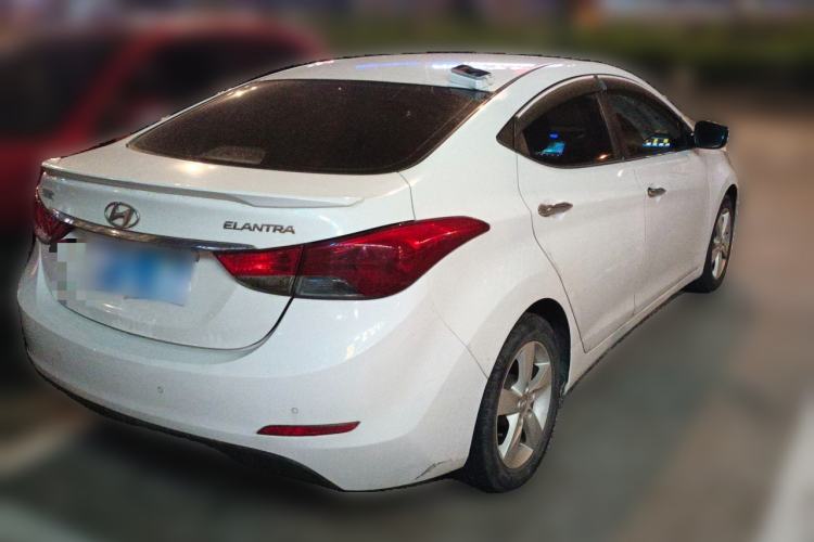 Used Hyundai Elantra (5th Generation / Langdong) 2013 1.6L Automatic Leading Model Rear Right 45 Deg