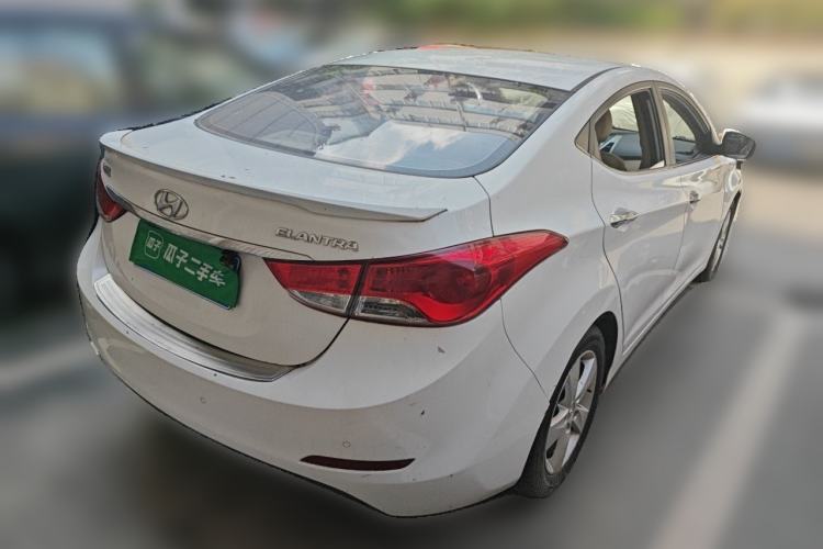 Used Hyundai Elantra (5th Generation / Langdong) 2013 1.6L Automatic Luxury Model Rear Right 45 Deg