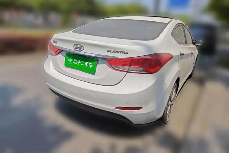 Used Hyundai Elantra (5th Generation / Langdong) 2013 1.6L Automatic Luxury Model Rear Right 45 Deg