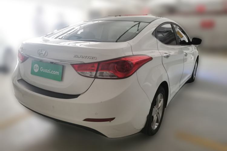 Used Hyundai Elantra (5th Generation / Langdong) 2013 1.6L Automatic Leading Model Rear Right 45 Deg