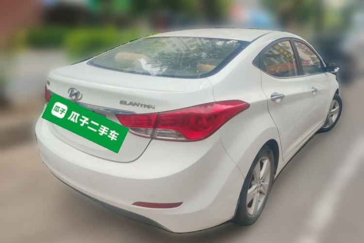 Used Hyundai Elantra (5th Generation / Langdong) 2013 1.6L Automatic Luxury Model Rear Right 45 Deg