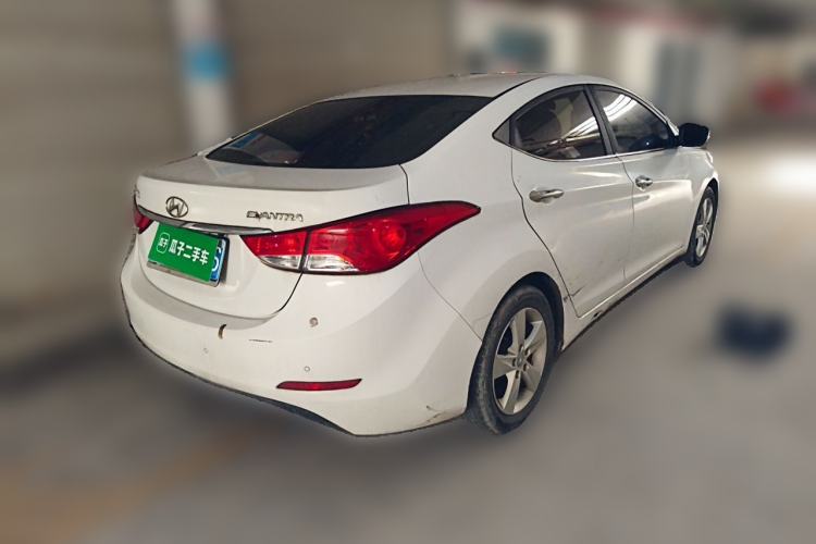 Used Hyundai Elantra (5th Generation / Langdong) 2013 1.6L Automatic Leading Model Rear Right 45 Deg