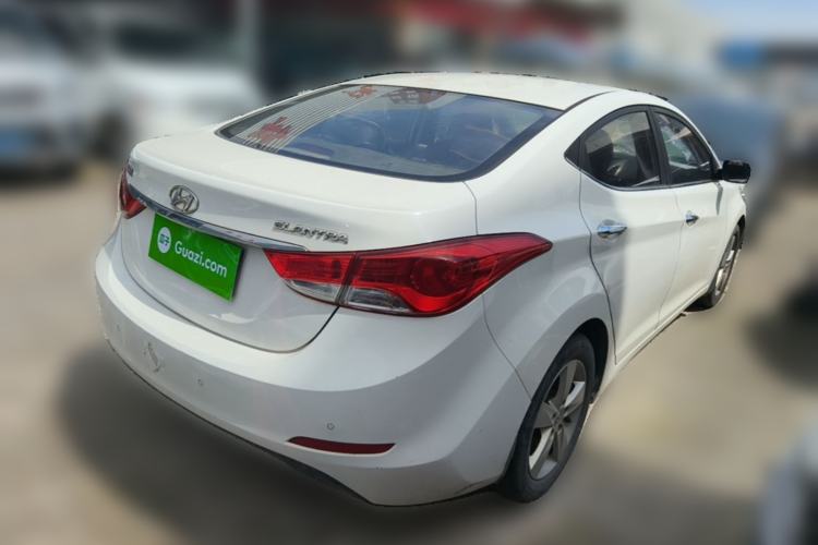 Used Hyundai Elantra (5th Generation / Langdong) 2013 1.6L Automatic Leading Model Rear Right 45 Deg