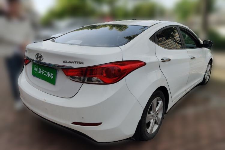 Used Hyundai Elantra (5th Generation / Langdong) 2013 1.6L Automatic Leading Model Rear Right 45 Deg