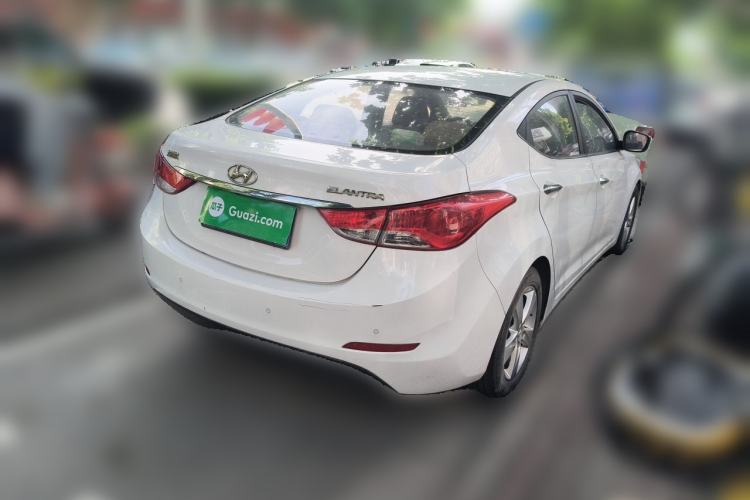 Used Hyundai Elantra (5th Generation / Langdong) 2013 1.6L Automatic Leading Model Rear Right 45 Deg